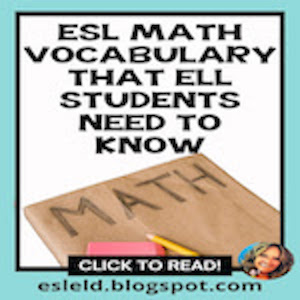 Math Vocabulary for English Learners
