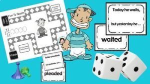 Past Tense Verb Games – Regular, Irregular and Past Participle - Fun to ...