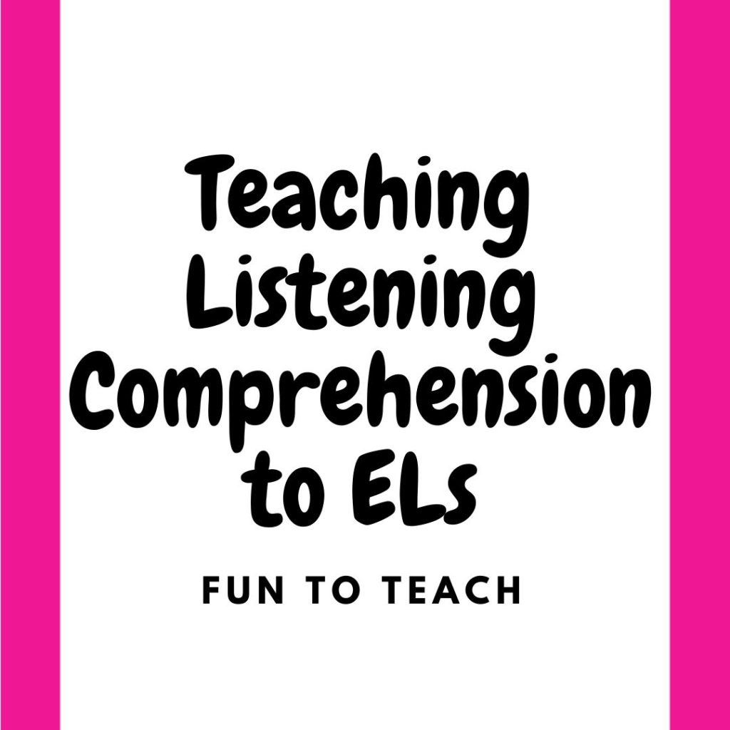 Listening Comprehension for English Learners