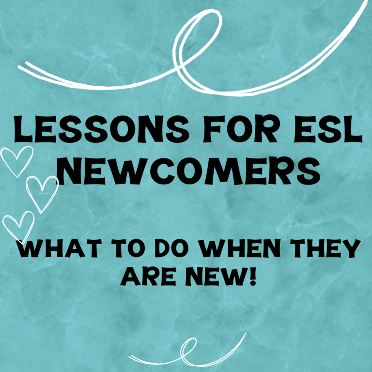 What to do with ELL Newcomers
