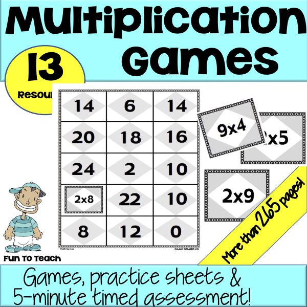 Engage 3rd Graders with Multiplication Games - Fun to Teach