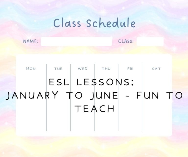 ESL Lessons