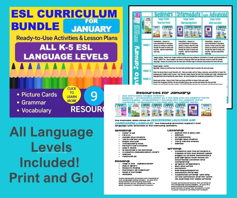 January ESL