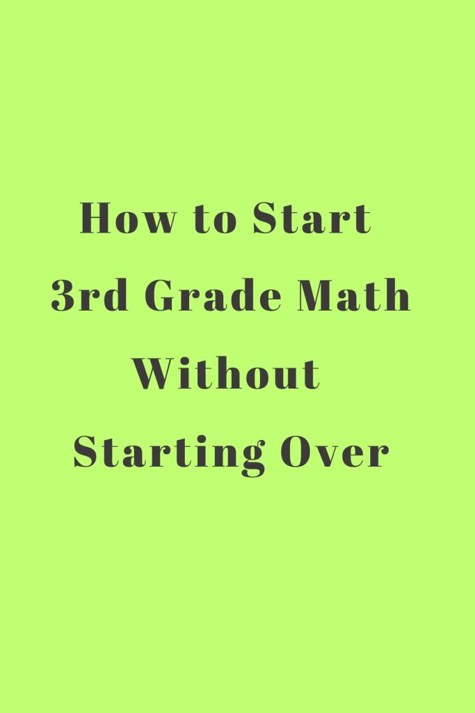 3rd grade math