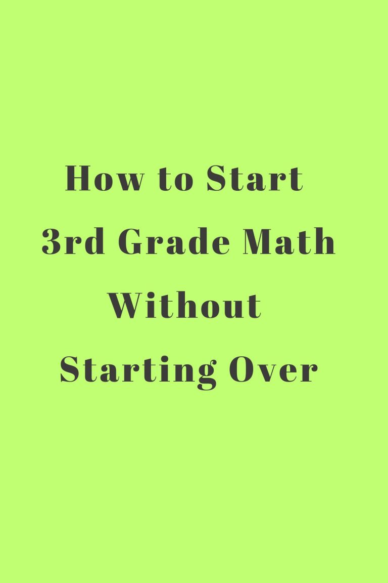 3rd grade math