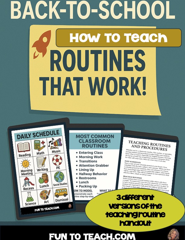 ESL classroom routines