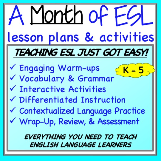 October ESL Plans